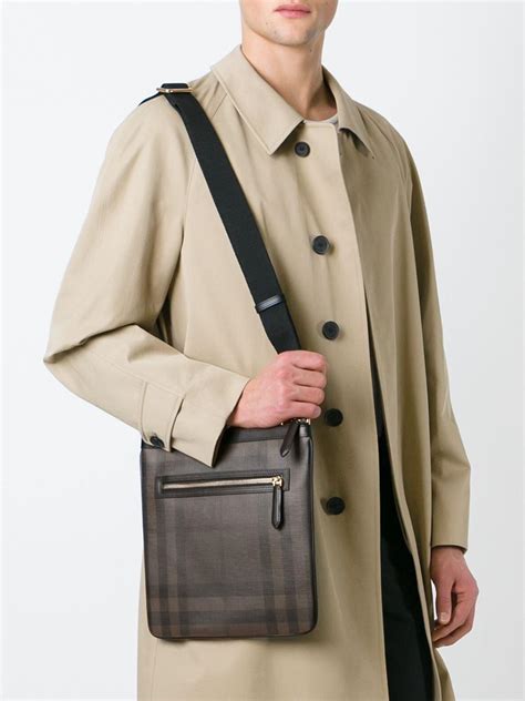 burberry side bag men grey|burberry crossbody bag for men.